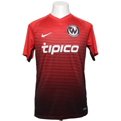Fodboldtrøje (Rød, Sort) fra Nike Polyester