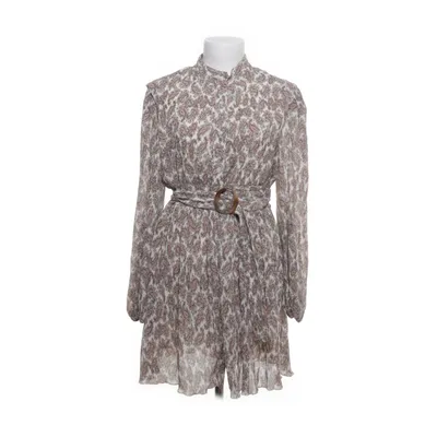 Dress (Brown, Multicolored) from Wiya Polyester
