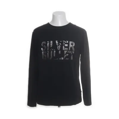 Långärmad t-shirt (Svart) från Riley Bomull, Elastan