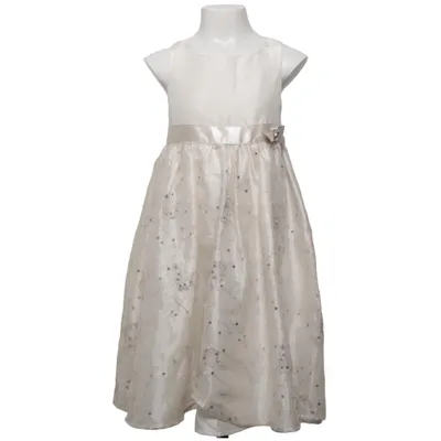 Robe de fille de fleur (Blanc) de Kids by Lindex Polyester