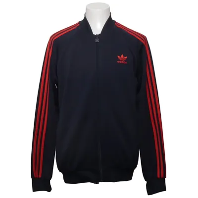 Veste de sport (Gris, Rouge) de Adidas Originals Coton biologique, Polyester recyclé