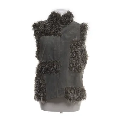 Leren vest (Groen) van Landhaus by C&A Polyester, Leer