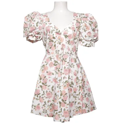 Robe (Blanc, Rose, Vert) de Laurella Coton
