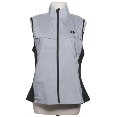 Refleksvest (Sølv, Sort) fra Lager 157 Polyester