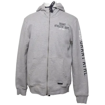 Hoodie (Gray) from Grant Cotton, Polyester