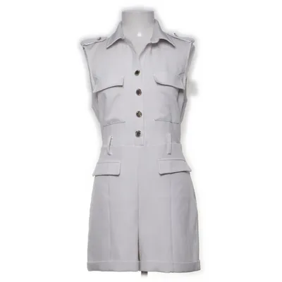 Jumpsuit (White) from Amisu Elastane, Polyester