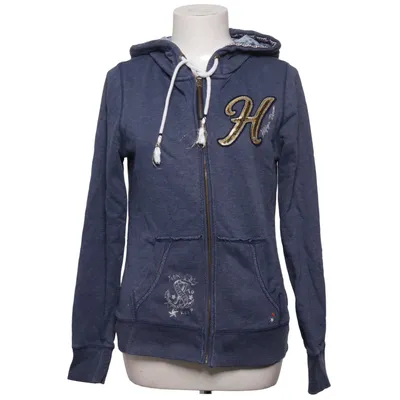 Hoodie (Blue) from Tommy Hilfiger Denim Cotton, Elastane, Polyester