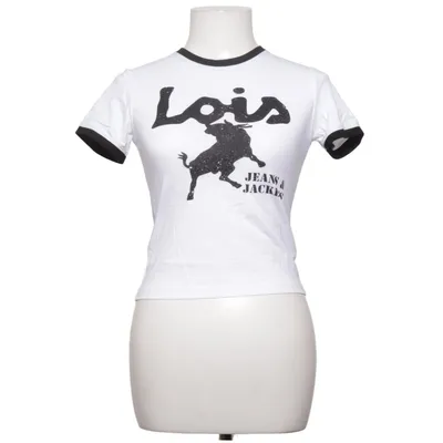 T-shirt (Hvid, Sort) fra Lois