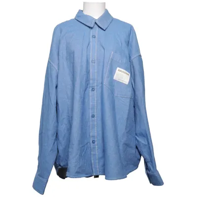 Jeanshemd (Blau) von American Vintage Bio-Baumwolle, Polyester, Recycelte Baumwolle