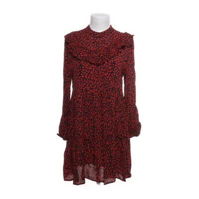 Dress (Black, Red) from Zara Woman Premium Collection Viscose