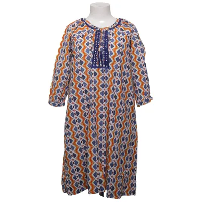 Robe (Bleu, Orange, Blanc) de Fragonard Coton
