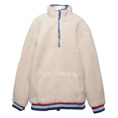 Fleece sweater (Beige, Multicolored) from Jonas Nielsen Polyester