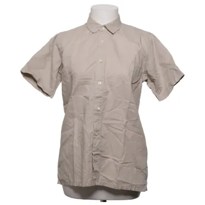 Chemise à manches courtes (Beige) de Mono Coton, Lin