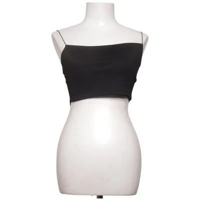 Crop top (Zwart) van NLY One Elastaan, Polyester