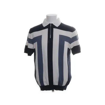Poloshirt (Wit, Meerkleurig) van Reiss Katoen, Polyamide, Elastaan