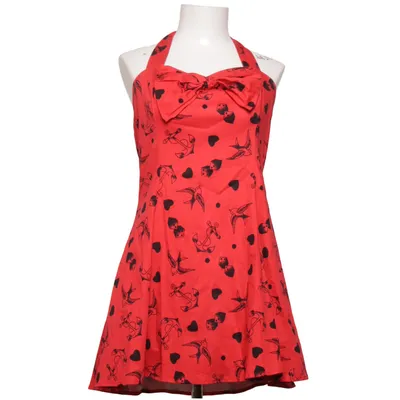 Dress (Red, Black) from Hearts & Roses Cotton, Elastane