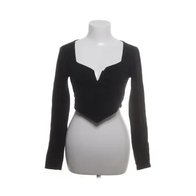 Crop top (Black) from Urban Outfitters Cotton, Elastane