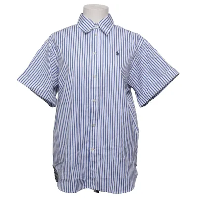 Chemise à manches courtes (Bleu, Blanc) de Ralph Lauren Coton
