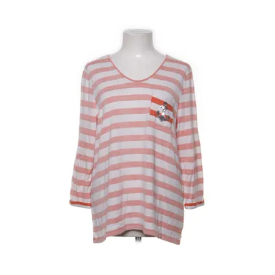 Långärmad t-shirt (Vit, Röd) från Street One Polyester, Viskos