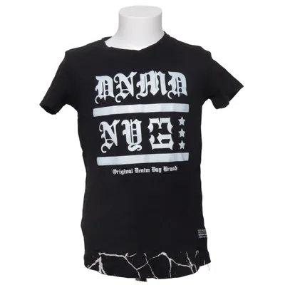 T-shirt (Noir, Blanc) de Denim Day Coton