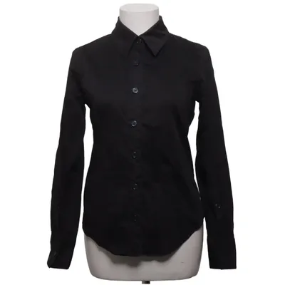 Shirt (Zwart) van Lene Sand Katoen, Elastaan
