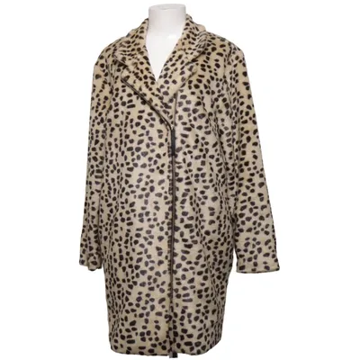 Frakke (Beige, Sort) fra By Malene Birger Akryl, Polyester, Viscose