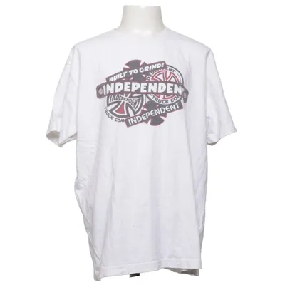 T-shirt (Hvid) fra Independent Bomuld
