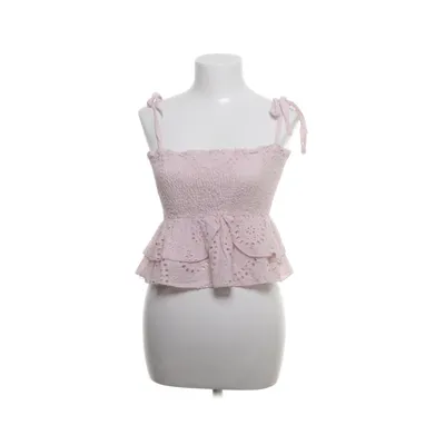 Crop top (Pink, Purple) from Meet x Tiger Cotton, Elastane
