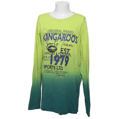 Long sleeve T-shirt (Green, Yellow) from Kangaroos Cotton