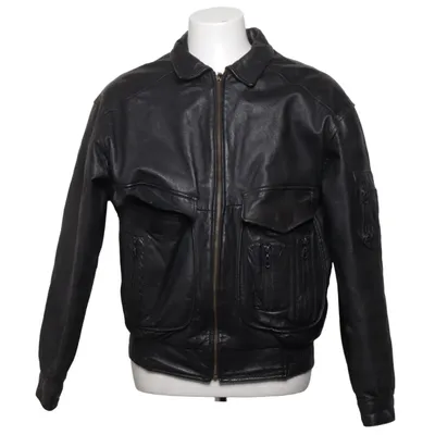 Veste en cuir (Noir) de Weekend Acétate, Cuir, Polyamide, Polyester