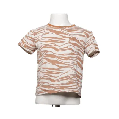 T-shirt (Beige, Bruin) van Minimarket Elastaan, Organisch katoen