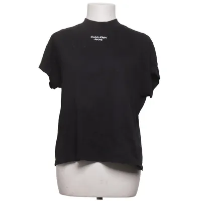 T-shirt (Zwart) van Calvin Klein Jeans Katoen