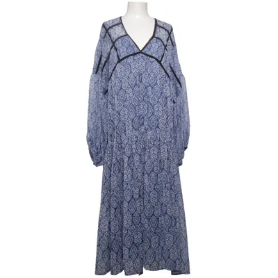 Dress (Blue, White) from River Island Plus Polyester
