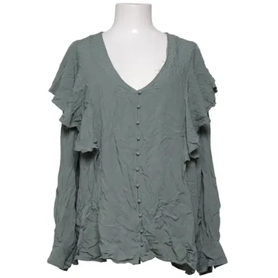 Blouse (Green) from XLNT by KappAhl Viscose