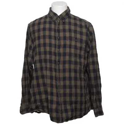 Flannel shirt (Blue, Green) from Dressmann Cotton