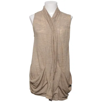 Vest (Beige) from Alternative Polyester, Viscose