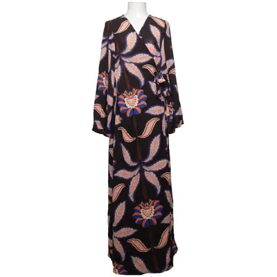 Wrap dress (Black, Multicolored) from Dancing Leopard