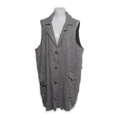 Gilet (Noir, Blanc) de Zizzi Coton