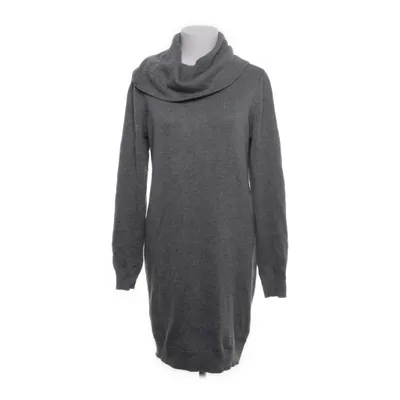 Jurk met col (Grijs) van Bonprix Collection Acryl, Katoen