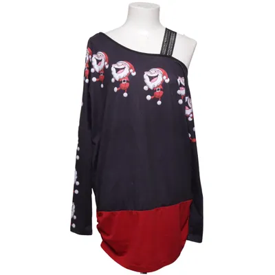 Topp (Svart, Röd, Flerfärgad) från Dressfo Bomull, Polyester