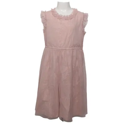 Dress (Pink) from Noa Noa Miniature Cotton, Metallic fiber, Polyester