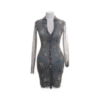 Blousejurk (Bruin, Blauw, Meerkleurig) van Bershka Polyester, Elastaan