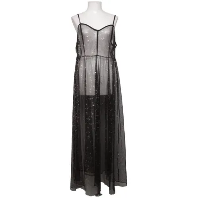 Strandkleid (Schwarz, Gold) von Shein Curve