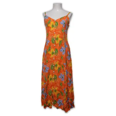 Blusenkleid (Orange, Mehrfarbig)