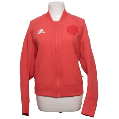Træningsjakke (Rød) fra Adidas Elastan, Polyamid