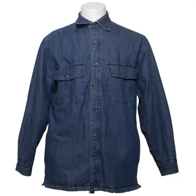 Jeansskjorta (Blå) från Wolverine Bomull, Polyester