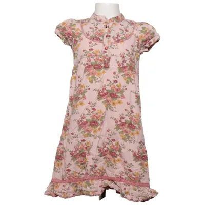 Kleid (Pink, Grün, Gelb) von Bon'a Parte Kids Baumwolle