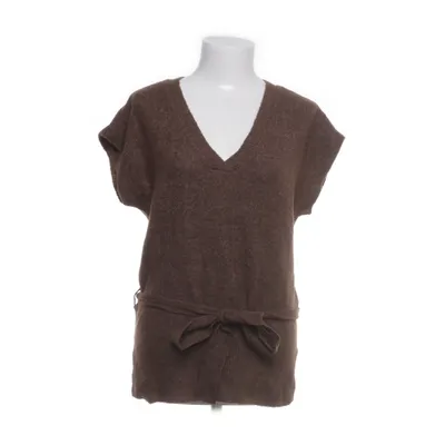Top (Brown) from Cream Acrylic, Elastane, Nylon, Wool