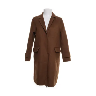 Frakke (Brun) fra Mango Uld, Polyester