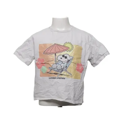 T-shirt (Blanc, Multicolore) de Zara x Peanuts Coton